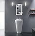 Krugg | 18 Inch X 30 Inch LED Bathroom Mirror | Lighted Vanity Mirror Includes Dimmer & Defogger | Wall Mount Vertical or Horizontal Installation