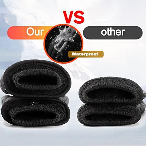 Winter Gloves for Men and Women, Thermal Touchscreen Warm Gloves with Windproof & Grip, for Running Cycling Skiing Hiking Driving Outdoor Sports - Image 3