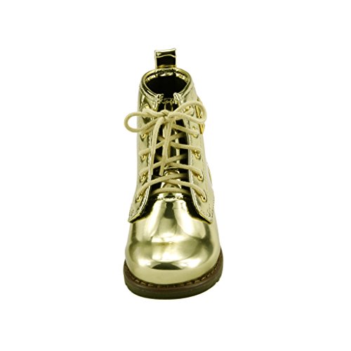 The Doll Maker Metallic Mirrow Effect Bootie2