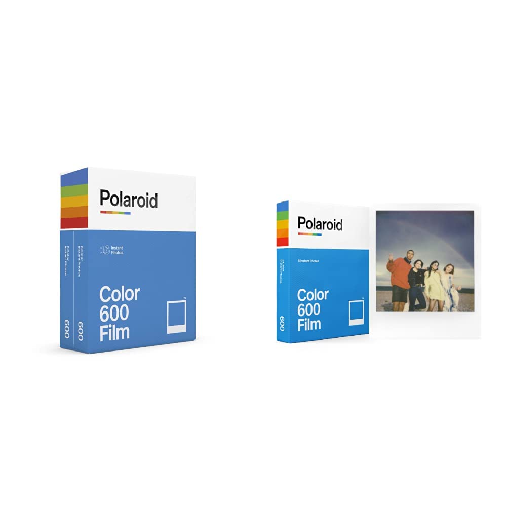 Polaroid Film Couleur pour 600 - Double Pack - 6012 & Film Couleur pour 600-6002