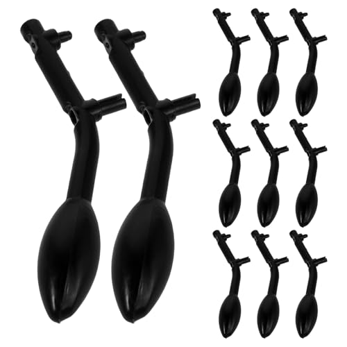 ABOOFAN 12piezas Ganchos para Perchero Sencillos De Herrajes para Perchero Gancho Rústico para Sombreros para Pasillo y Dormitorio Uso Multiusos para Colgar Ropa y Abrigos