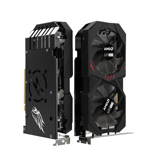 WITHTECH Tarjeta gráfica AMD Radeon RX 6600M, 8GB, GDDR6, 128Bit, 8Pin, PCI-E, 3,0 × 16, Radeon GPU