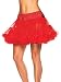 Leg Avenue Women's Petticoat Dress, Red, One Size