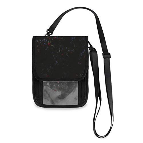 Preisvergleich Produktbild FANTAZIO Reise-Kartenetui rot Fruit Dart Tree Walllet Damen Kartenhalter