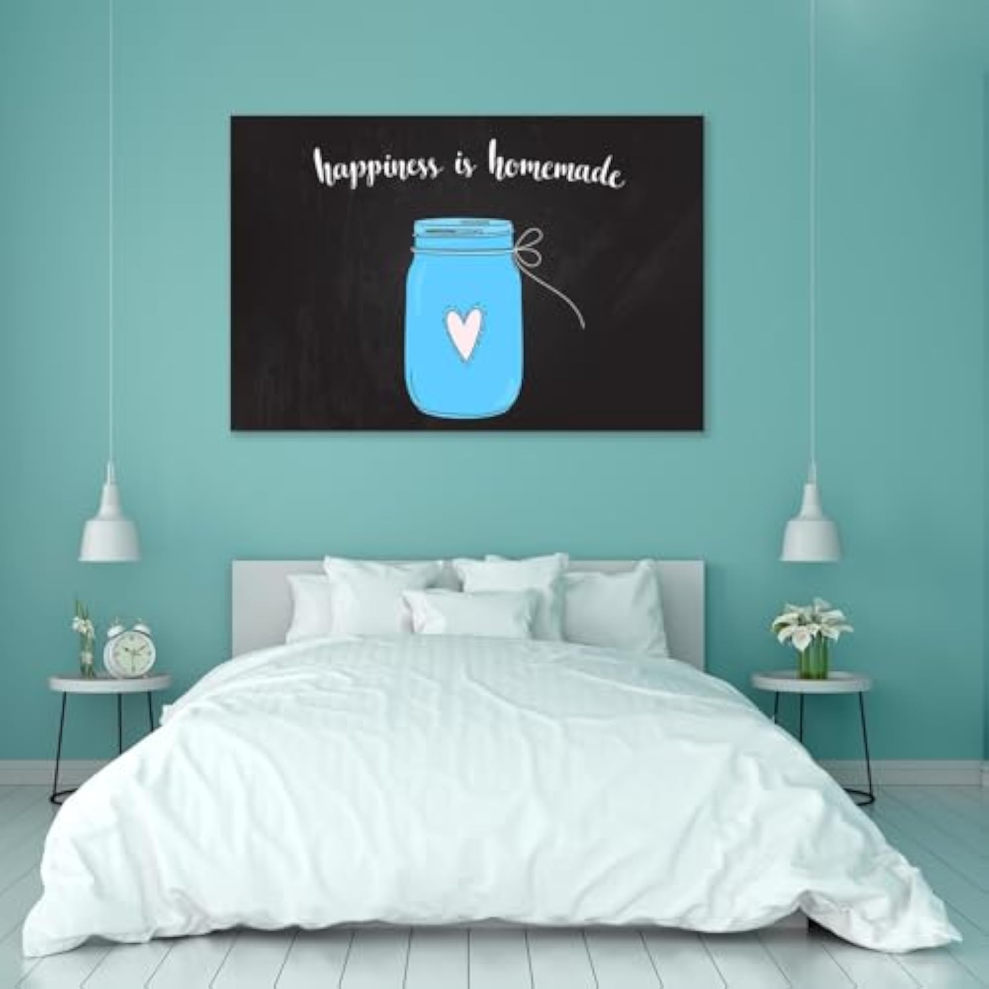 Happiness is Homemade Vinyl Wall Sticker for Home Decoration