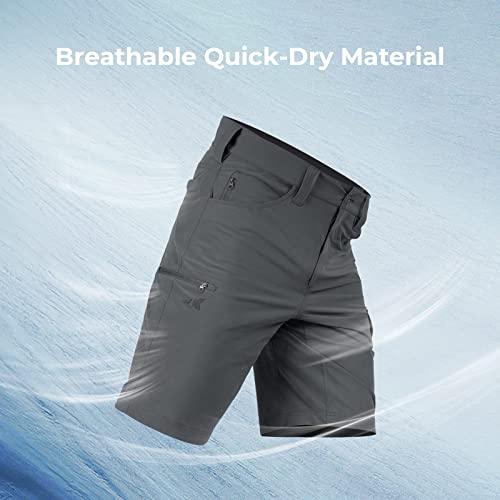 KastKing Men's Fishing Shorts, Hiking Shorts Quick Dry Comfortable UPF 50+, 7 Pockets, Shorts for Men, 10.5" Inseam3