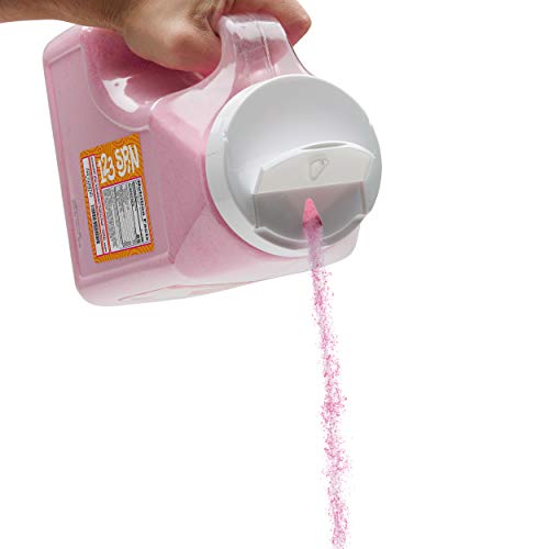 The Candery Cotton Candy Floss Sugar 6lbs 96oz jars- 3 Pack Strawberry, Raspberry Blue and Grape