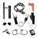 Ultimate All-In-One Police Accessory Role Play Set For Kids - Includes Gun, handcuffs, police badge and More, Durable Plastic Construction, Police Force Halloween Accessories For Kids