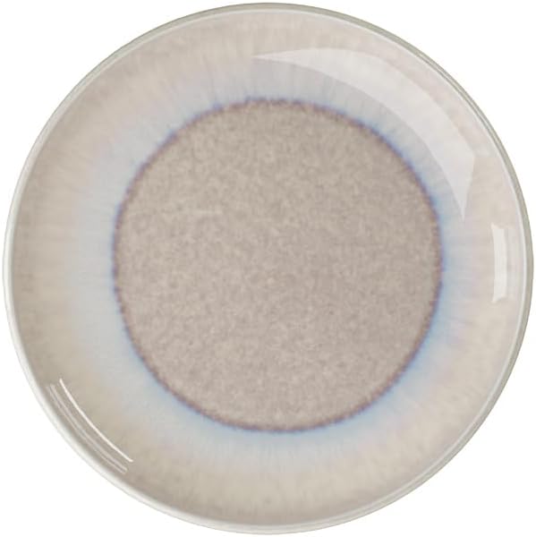 like. by Villeroy & Boch Perlemor Sand Bread/Breakfast Plate, Premium Porcelain, Made in Germany, Perfect for Bread, Snacks or Dessert, Dishwasher and Microwave Safe, 8 x 8 x 1 in, Beige