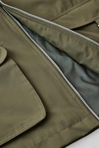Image of SNITCH Men Casual Jacket | Regular Fit Textured Pattern With Lapel Collar & Full Sleeve | Polyester Blend Zip Closure For Everyday Street Style & Layering