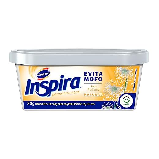 Limppano Evita Mofo Desumidificador Inspira 80G - Fragância Natural