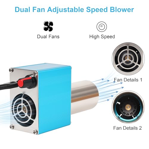 Ventilateur de barbecue USB 5V pour allumer le charbon sans effort en extérieur - 3