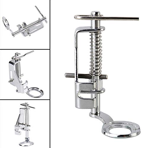 Stormshopping CLOSETOE Large Metal Free Motion Quilting Darning Sewing Machine Presser Foot thumb #2
