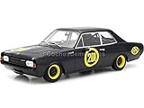  Opel Rekord C, No.201, Schwarze Witwe, 1967, Modellauto, Fertigmodell, BoS-Models 1:18