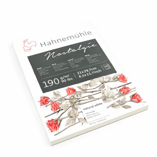 Desenho Nostalgie 190 g/m², A4, 50 fls