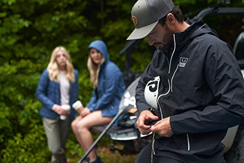 HUK Men's Pursuit Waterproof & Wind Resistant Zip Jacket2