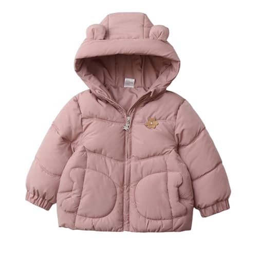 JiAmy Kleinkind Winterjacke mit Kapuze, Jungen Mädchen...