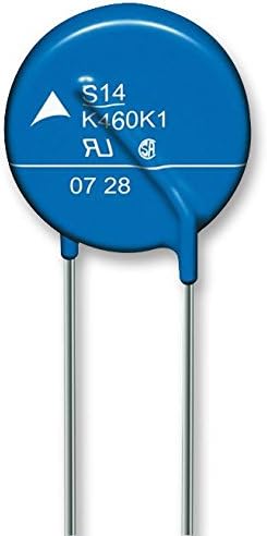 EPCOS B72210S0461K101 TVS Varistor, StandarD Series, 460 V, 615 V, 1.24 V, Disc 10mm, Metal Oxide Varistor (MOV) (1 piece)