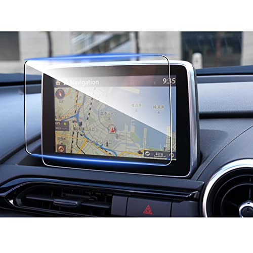 ruiya 強化ガラス 新型 マツダ ロードスター ND 専用 マツコネ フィルム 保護フィルム 7インチ 新開発AFロータス効果 MX-5 ディスプレイ フィルム カーナビ 保護フィルム 2015〜2023 カスタムパーツ 9Hキズ防止 汚れ防止 極薄