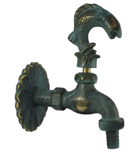 Auslaufventil Nostalgie | Fisch | 1/2 Zoll