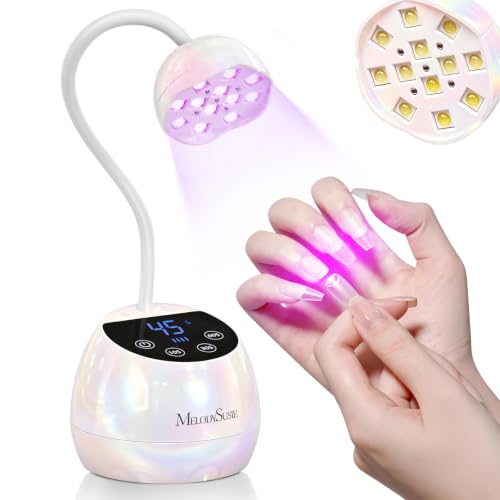 Image of MelodySusie Gooseneck Cordless UV Nail Lamp P-ArtM2 Light for Nail Tips