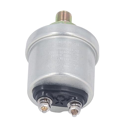Sensore Pressione Olio per Motore Auto, 0-5 Bar, Attacco 1/8NPT e M10x1, Ottone, Trasmettitore per Manometro