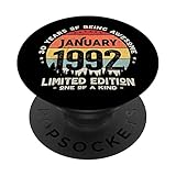 Photo Gallery vintage gennaio 1992 donna uomo regalo 30 anni compleanno popsockets popgrip intercambiabile Photo Gallery vintage gennaio 1992 donna uomo regalo 30 anni compleanno popsockets popgrip intercambiabile
