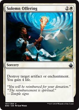 Solemn Offering - Foil - 107/254 - U - Battlebond