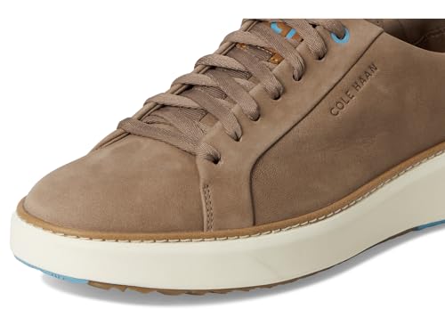 Cole Haan Cole Haan Men's Grandpro Topspin Golf Sneakers, Irish Coffee Nubuck/Water Proof, 10-M US