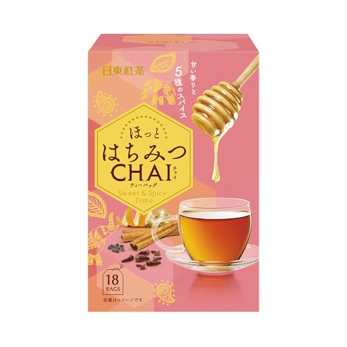 日東紅茶 はちみつチャイティーバッグ 18袋