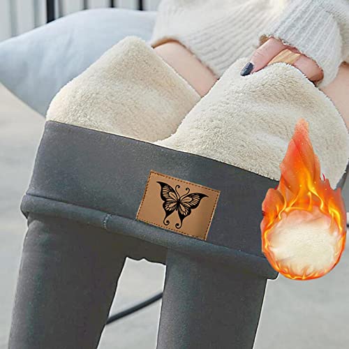 Dynwave Adulto Unissex Leggings Femininas De Inverno Elásticas Térmicas Calças Forradas De Lã Grossa