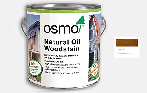 Osmo Natural Oil Woodstain 750ml, Oak 706