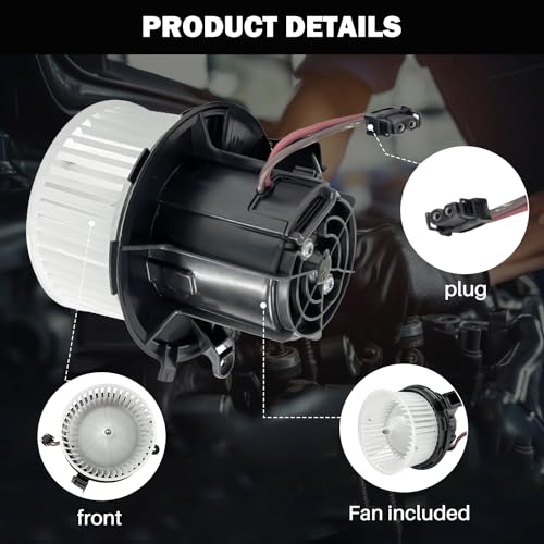 Image of 700248 AC Heater Blower Motor Fan Fit for Mercedes-Benz C300 C350 C63 AMG 2008-2011 E350 E550 GLK350 SLS AMG 2010 SLS AMG 2011-2015 75029, 2048200208,PM4030,2018200208,2048200000