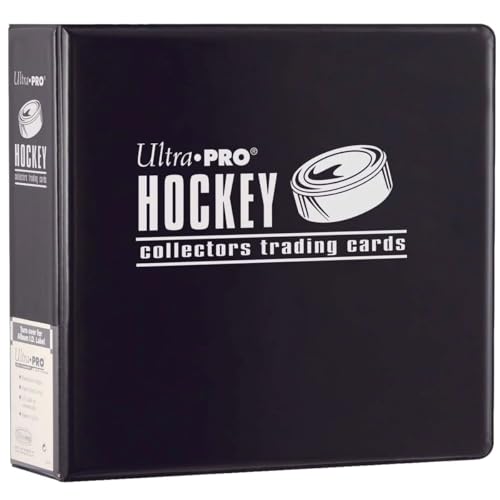 Ultra Pro 3 Black Hockey Album (81400)