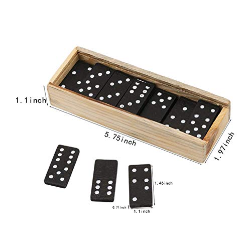 Mini Juego de Dominó de Madera Kicko - 12 Piezas miniatura 4