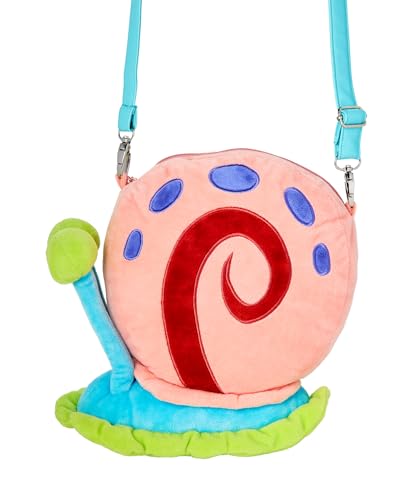 Spirit Halloween SpongeBob SquarePants Gary the Snail Plush Crossbody Bag | Officially Licensed | Adjustable Strap3