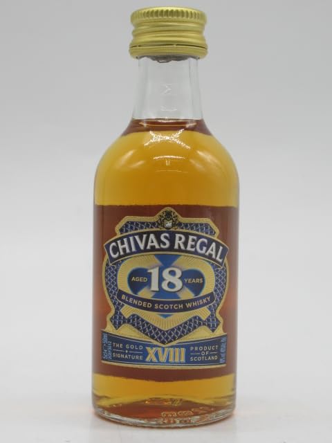 Amazon.co.jp: シーバスリーガル 18年 ミニチュア 40度 50ml : 食品