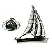 Gemelolandia Pin de rabat, bateau, voilier en acier | Cadeaux Originaux Pour la Décoration Vêtements et Accessoires | Pour les Occasions Spéciales