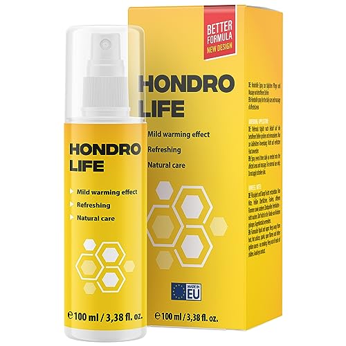 Hondrolife Spray - Uso Externo - Suave Efecto Calorífico - Incluye 1x 100 ml