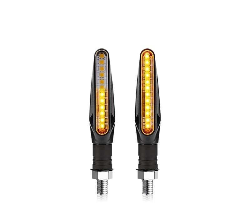 Feux clignotants pour motos LED ambre pour rouler de nuit en ville