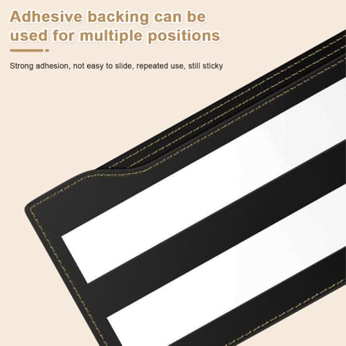 Image of Mobile Pouch For Car Pu Breathable Utility Car Organiser And Storage Peel-And-Stick, Multipurpose Interior Car Bag Storage Compact Car Storage Pouch For Phones, Accessories & Essentials