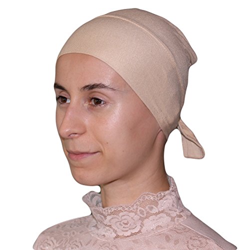 Modefa Firdevs Luxury Jersey Islamic Turkish Hijab Underscarf Cap Bonnet (Beige) Modefa Firdevs Luxury Jersey Islamic Turkish Hijab Underscarf Cap Bonnet (Beige)