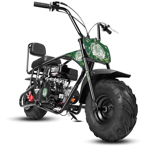 Oryxearth 99CC 4-Stroke Kids Dirt Bike, Gas Mini Bike W/EPA Approved Gas Powered Engine Mini Dirt Bike with Off-Road Tire for Kids, Speed Up 24 Mph Weight Support UP to 185 LBS Cover