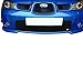 Zunsport Compatible con Subaru Impreza Hawkeye - Parrilla Inferior Completa - Acabado Negro (De 2006 a 2007)