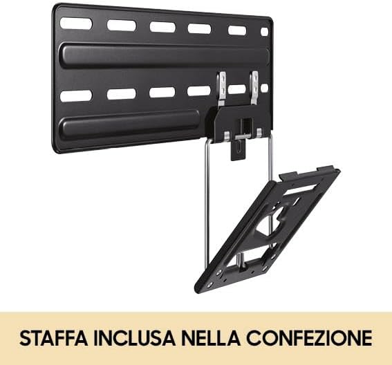 Samsung Lifestyle TV QE55LS03BAUXZT The Frame QLED 4K, Smart TV 55 Matte Display, Art Mode, Dolby Atmos e OTS, Integrato con Bixby e Alexa compatibile con Google Assistant, Black 2022