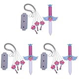 Kexpery Korean Traditional Game Accesorios 3D Impreso Llavero Collar para Fans de Televisión Regalo Colección