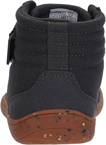 Image of WHITIN Little /Big Kid Wide High Top Barefoot Shoes | Street-Style Minimalist Sneakers for Boys /Girls | Natural & Healthy Fit