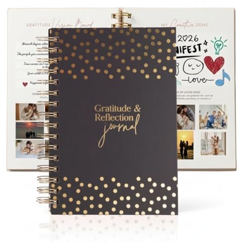 Shine Sparkle Slay Gratitude & Reflection Journal for Daily Practice | Undated 90-Day Wellness Journal for Fresh Starts, Unique Daily Affirmations, 250+ pages, Undated Planner Gifts