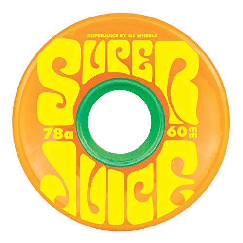 OJ Soft Skateboard Wheels Super Juice 78a Citrus 60mm