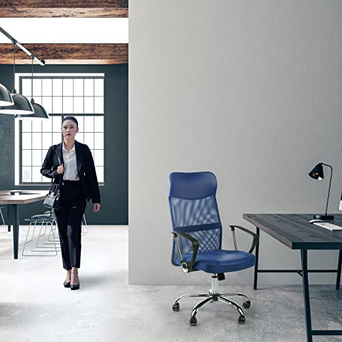 La Mejor review de Silla de oficina azul más recomendados. 2 Imagen adicional